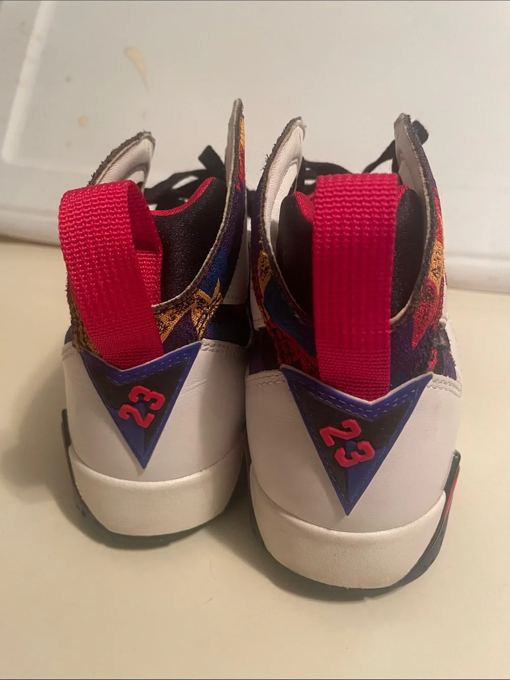 Air Jordan 7 retros nothing but net sneakers